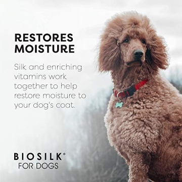 BioSilk Coconut Dog Shampoo for Silky Coats 12 Fl Oz