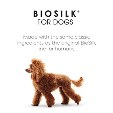 BioSilk Coconut Dog Shampoo for Silky Coats 12 Fl Oz