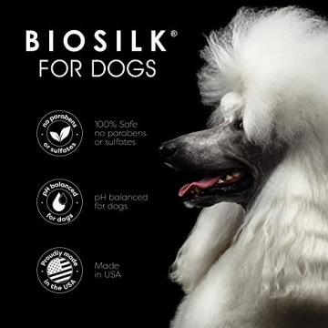 BioSilk Coconut Dog Shampoo for Silky Coats 12 Fl Oz