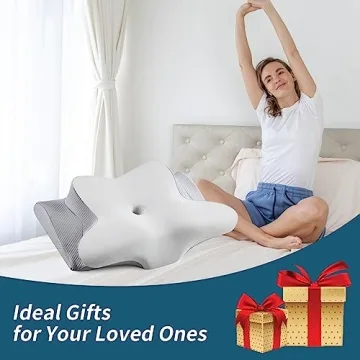 Cervical Neck Pillow - Comfort & Support for Sleepers