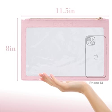 Nanshy Clear Pouches for Organization and Travel Needs