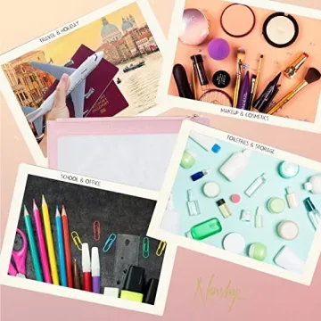 Nanshy Clear Pouches for Organization and Travel Needs