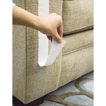 SmartyKat Scratch Not Scratch Deterrent Tape for Cats, Easy to Apply & Remove - White