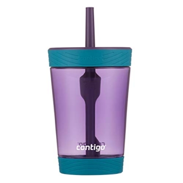 Contigo Kids Spill-Proof 14oz Tumbler - BPA Free, Eggplant Design