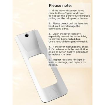 Heartybay Water Dispenser Lever for Refrigerators