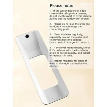 Heartybay Water Dispenser Lever for Refrigerators