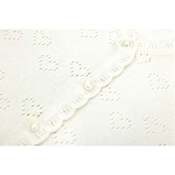 Lilax Baby Girls' Heart Cardigan - Stylish & Cozy Sweater