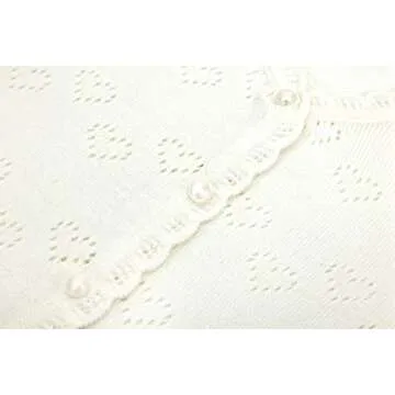 Lilax Baby Girls' Heart Cardigan - Stylish & Cozy Sweater