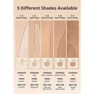 MISSHA Glow Cushion No.27 Honey Beige for Tanned Skin Radiant & Moisturizing Skin with Buildable Coverage