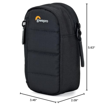 Lowepro Tahoe CS 20 - A Lightweight and Protective Camera Case for Compact Cameras, Black, Tahoe 20
