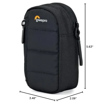 Lowepro Tahoe CS 20 - A Lightweight and Protective Camera Case for Compact Cameras, Black, Tahoe 20