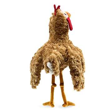 Folkmanis Chicken Plush Puppet for Interactive Play