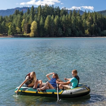 Intex Seahawk 3 Inflatable Boat Set for Family Fun