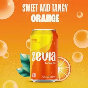 Zevia Zero Sugar Soda Fruity Variety Pack - 24 Cans