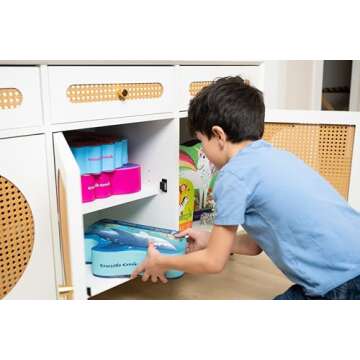 Crocodile Creek 36-Piece Jigsaw Floor Puzzle - Fun Floor Puzzles for Kids Ages 3-5 - Heavy-Duty Shaped Box for Storage - Jungle Friends - 27" W x 20" H Finished