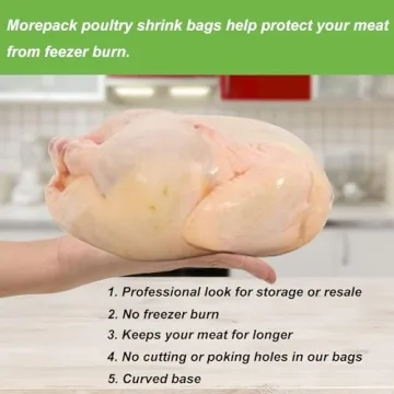 Durable Turkey Shrink Bags for Poultry Preservation