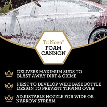 TriNova Foam Cannon for Efficient Vehicle Cleaning