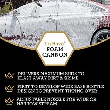 TriNova Foam Cannon for Efficient Vehicle Cleaning