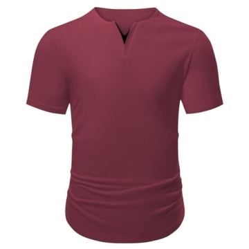 Mancozy Hip-Hop Men's Stylish Short-Sleeved Tee