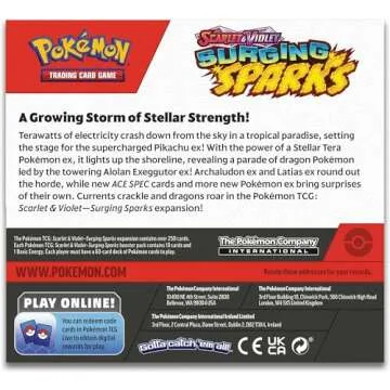 Pokémon TCG: Scarlet & Violet - Surging Sparks Booster Display Box