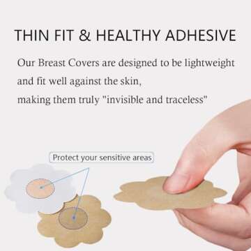 30 Disposable Nipple Covers - Perfect for All Occasions