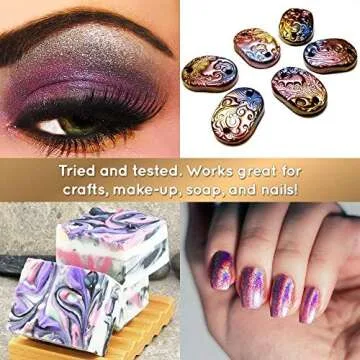 Pearl Silver White Mica Powder for Crafts and Cosmetics