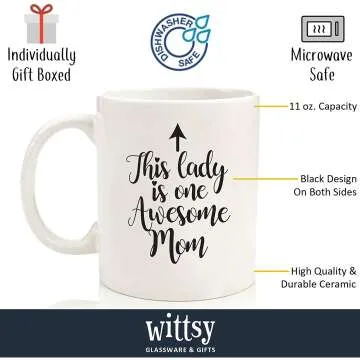 Funny Coffee Mug for Moms - Unique Gift Idea