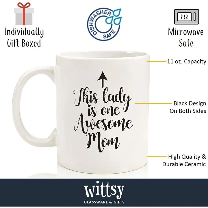 Funny Coffee Mug for Moms - Unique Gift Idea