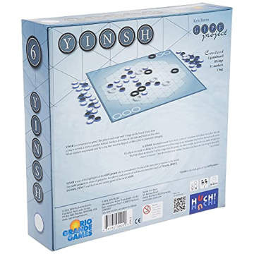 Engaging 2 Player Strategy Game - Rio Grande Games Yinsh