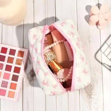 SOIDRAM Floral Makeup Bag Perfect for Travel & Gifts