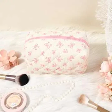 SOIDRAM Floral Makeup Bag Perfect for Travel & Gifts