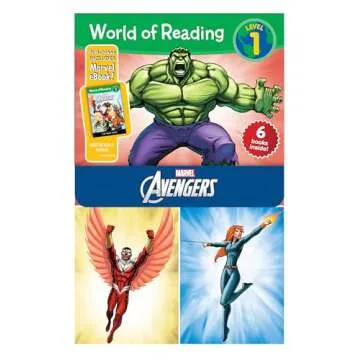 Marvel Avengers Stories Book Set Boxed for Kids Reading