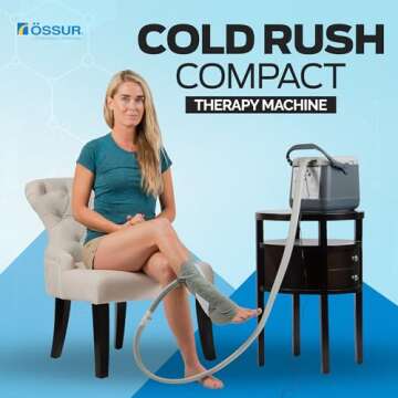 Ossur Cold Rush Compact Therapy Machine for Knee Recovery