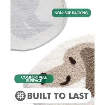 LUMI Cute Washable Rug for Children and Home Decor