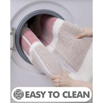 LUMI Cute Washable Rug for Children and Home Decor