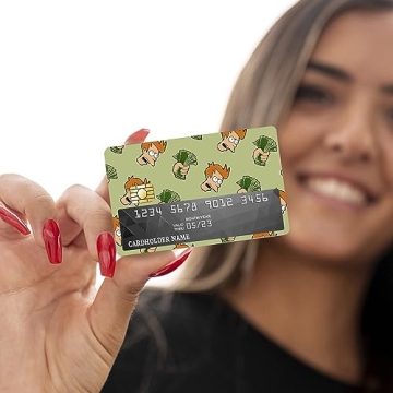 Funny Debit Card Stickers Set — Durable, Unique Designs, Great Gift!