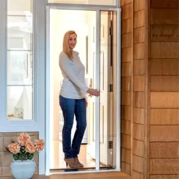 Brisa Retractable Screen Door - Fits Standard Doors 32-36 in