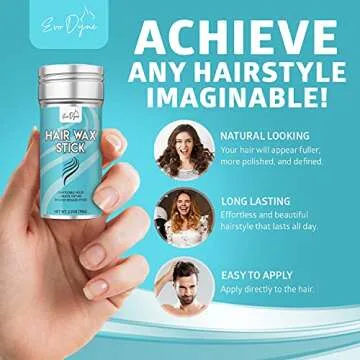 Evo Dyne Hair Wax Stick for All-Day Strong Hold and Styling