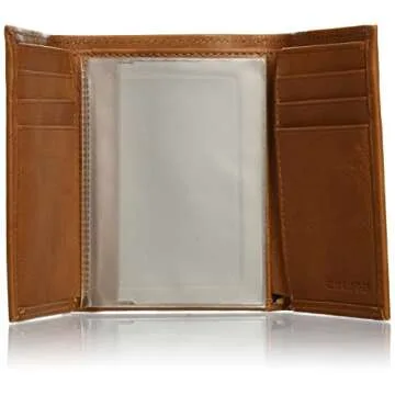 NFL Green Bay Packers Embossed Leather Trifold Wallet