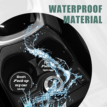 Bling Rhinestone Car Coasters for All Vehicle Cup Holders