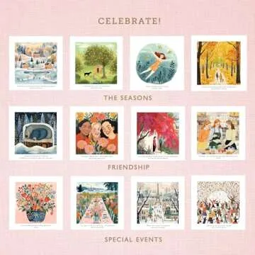 Primrosia Inspiring Perpetual Calendar: Undated Daily Desk Planner for Motivation - Flip Stand Design - Daily Inspirational & Empowering Quotes - Page-a-Day Format.