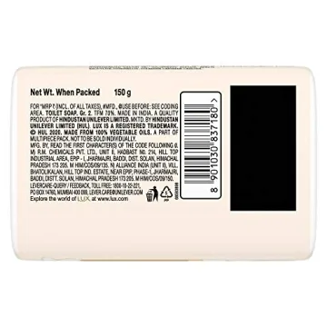 Lux Velvet Touch Jasmine & Almond Oil Soap - 450g Total