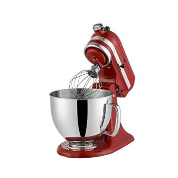 5 QT Stainless Steel Mixer Bowl Compatible with KITCHENAID TILT-HEAD STAND MIXERS 4.5-Quart (4.3 L) ...