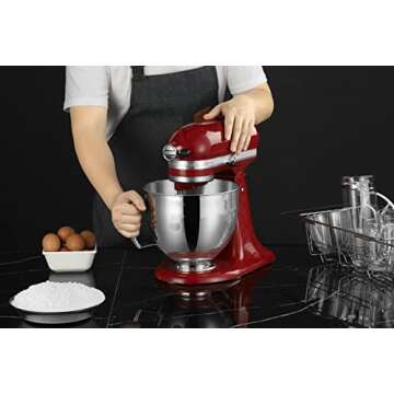 5QT Stainless Steel Bowl for KitchenAid Mixers - Durable & Stylish