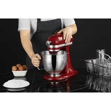 5QT Stainless Steel Bowl for KitchenAid Mixers - Durable & Stylish