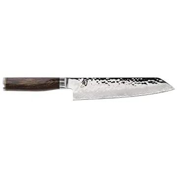 Shun Premier 8" Kiritsuke Knife, Handcrafted Japanese Kitchen Knife for Professional and Home Chefs,...