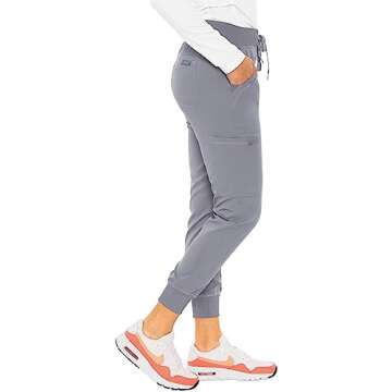 Med Couture Women's Jogger Scrub Pants - Lightweight & Stylish