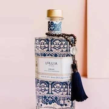 Lollia Dream Bubble Bath, 24 fl. oz. – White Tea & Honeysuckle Scent – Soothing & Moisture-Rich Bubble Bath, Hydrating Ingredients, Scented Bubble Bath for Women