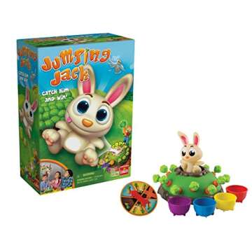 Jumping Jack Game by Goliath — Pull Out a Carrot and Watch Jack Jump by Goliath