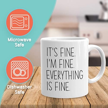 Bubble Hugs Funny Coffee Mug for Support and Motivation